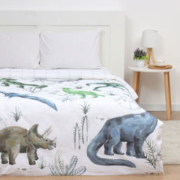 Пододеяльник Этель Just dino, 143*215 см, 100% хлопок, бязь