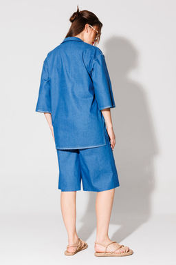 Шорты NIKVA н538.3 синий  фото 3