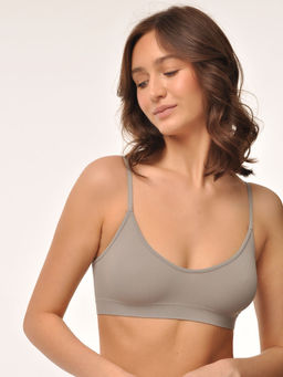 Топ на тонких бретелях в рубчик - My фото 9