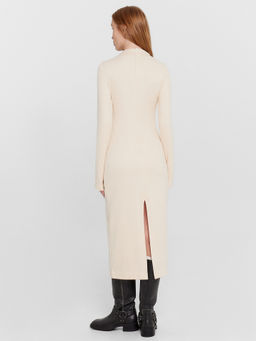 Платье женское кремовое св.бежевый меланж 5120-А 152668