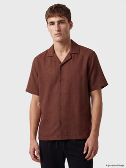 Regular Fit Dokulu Erkek G?mlek