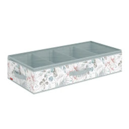 Кофр для хранения обуви со съемными перегородками, 4 секции, 70*35*15 см, BOTANIC - Valiant фото 7