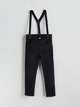 Ask?l? Erkek ?ocuk Jean Pantolon