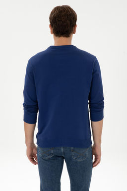 Erkek _ndigo Basic Sweatshirt - U.s. polo assn фото 5