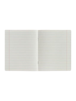 Комплект тетрадей из 10 штук, 24 листа в линию Calligrata «Однотонная Новая Школьная. Эконом», обложка мелованная бумага, ВД-лак, блок №2, белизна 75% (серые листы), 5 видов по 2 штуки