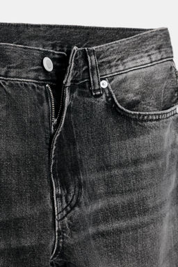 ZW COLLECTION MID-WAIST STRAIGHT JEANS - Zara фото 16