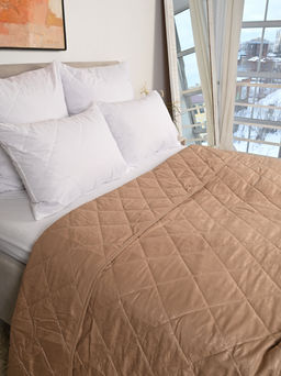 Покрывало Элегант - Коричневый 215х240