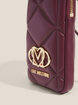 Сумка для смартфона LOVE MOSCHINO SLG EMBOSSED Q