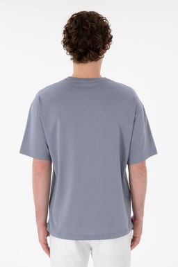 Erkek Comfort Fit Bisiklet Yaka Mavi Merserize Basic Ti__rt Sepette S_rpriz _ndirim - U.s. polo assn фото 6