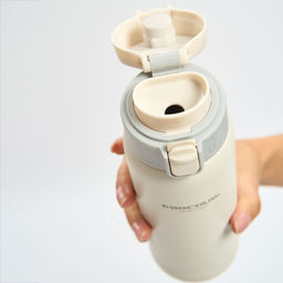 Термос-кружка 0,480 л "BIOSTALCROSSTOWN" цвет "БЕЛЫЙ" арт. NMR-480W