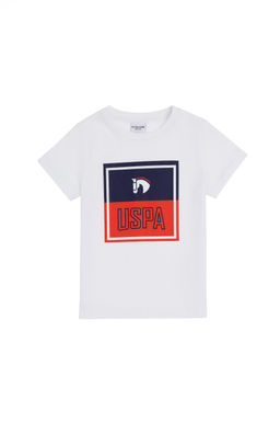 Футболка U.S. Polo Assn для мальчиков хлопок белая  фото 13