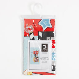 Полотенце Этель Home cinema 40х73 см, 100% хлопок, саржа 190 гр/м2  фото 5