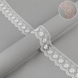 Кружево Gamma сетка 47 мм 5225 в пакете 9 м 0.2 Турция