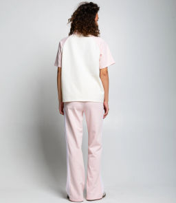 Спортивный костюм #КТ6605 (3), розовый, кремовый - Dommod фото 4