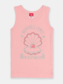 CRB wear/CSKG 20083-27 Майка для девочки,розовый/Ex.Cherubino