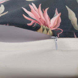 Наволочка декоративная Этель Артишок 40х40 см, велюр, 100% п/э  фото 4