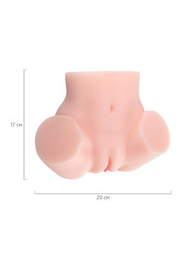 Мастурбатор реалистичный Juicy Pussy by TOYFA Adele, TPE, телесный