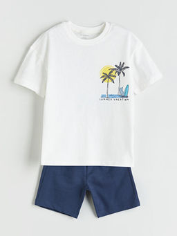 California Bask?l? Erkek ?ocuk Ti??rt ve ?ort 2li