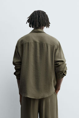 FLOWING RELAXED FIT SHIRT - Zara фото 3