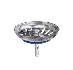 Фильтр для слива раковины и ванны 1 СОРТ с микроперфорацией, предотвращает засоры, Хром