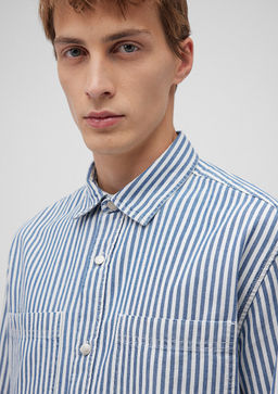 Mavi Cizgili Gomlek  фото 6