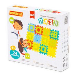 Игрушка развивающая Пазл №3 (24 элемента) (в коробке) - Полесье фото 10