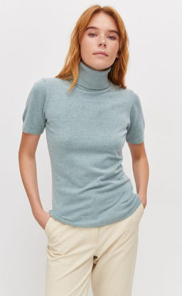 Водолазка к/р F122-215-801 grey-blue - Fine joyce фото 2