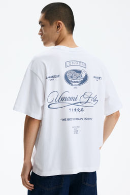 Camiseta estampada Relaxed Fit - H&m фото 5
