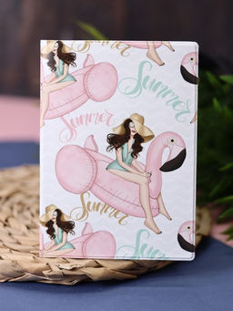 ОБЛОЖКА ДЛЯ ПАСПОРТА Flamingo Summer, плотность 560 мкм