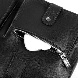 Женская сумка, кожа, MIRONPAN 92301 Черный