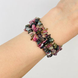 Бусины для украшений из Турмалина крошка 40 см