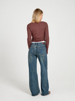 Женские Джинсы WIDE LEG