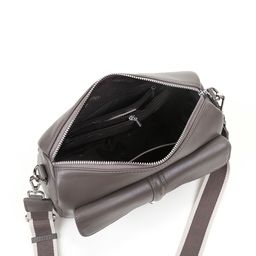 Женская сумка, кожа, MIRONPAN 36042 Темно-серый фото 4