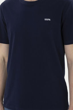 Мужская темно-синяя базовая футболка - U.s. polo assn фото 6