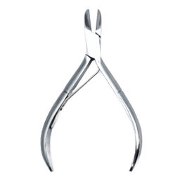 Ellis Кусачки педикюрные для ногтей / RK 009, одинарная пружина, ручная заточка, 15 мм