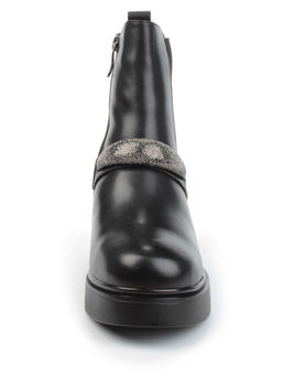 04-M904 987-31M-1 BLACK Ботинки зимние женские (натуральная кожа, натуральный мех) - Фабричный китай фото 8