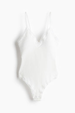 Body seamless con encaje