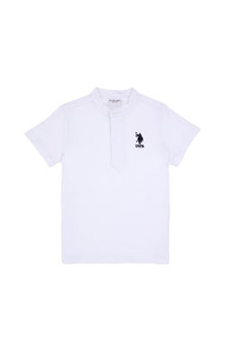 Erkek _ocuk Ekru Bisiklet Yaka Sweatshirt Sepette S_rpriz _ndirim - U.s. polo assn фото 2