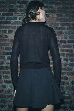 BASIC PLAIN KNIT SWEATER - Zara фото 27