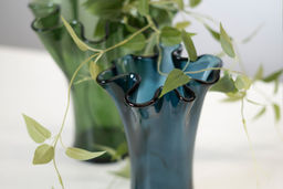 Ваза Artesania, тёмно-синяя, матовая, 30 см - San miguel фото 4