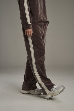 Брюки трикотажные Коричневый ICONIC Knit Track Pants - Anta фото 9