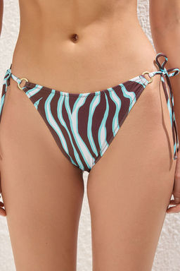 Zebra Desenli Aksesuarl? Regular Bikini Alt? TBESS24BA00135