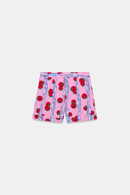 BERMUDA ESTAMPADA PINZAS / Multicolor - Zara фото 7