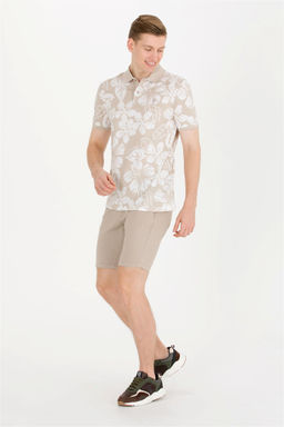 U. S. Polo Assn Мужская футболка с воротником-поло Stone - U.s. polo assn фото 12