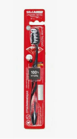 SILCAMED з/щетка Crystal White средней жесткости