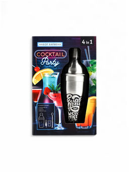 Набор для приготовления коктейлей Главный по коктейлям: 4 предмета - Дорого внимание фото 2