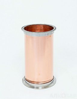 Аламбик Вискарный с колонной АЛКОВАР 10л с клампами 4"и1,5"