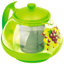 Чайник заварочный Decotto-G-750 с пластиковой ручкой, фильтр из нерж.стали 750мл 910114