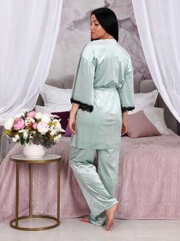 ХС-04 ЖЕНСКИЙ КОМПЛЕКТ ТРОЙКА (Мятный) - А-дина фото 6