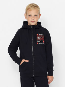 CRB wear/CWJB 63670-22-383 Толстовка для мальчика,черный/Ex.Cherubino